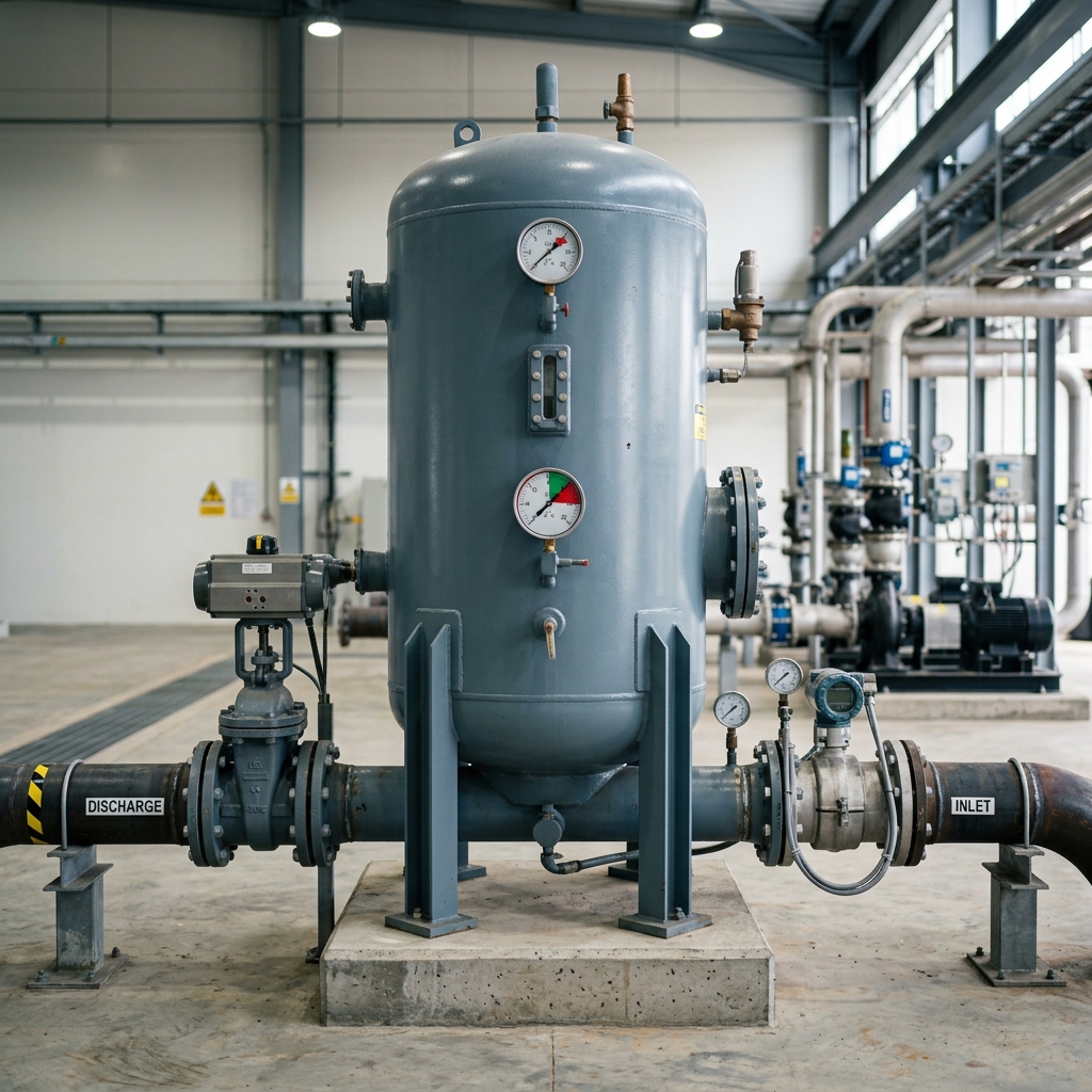 Hydropneumatic Surge Vessel